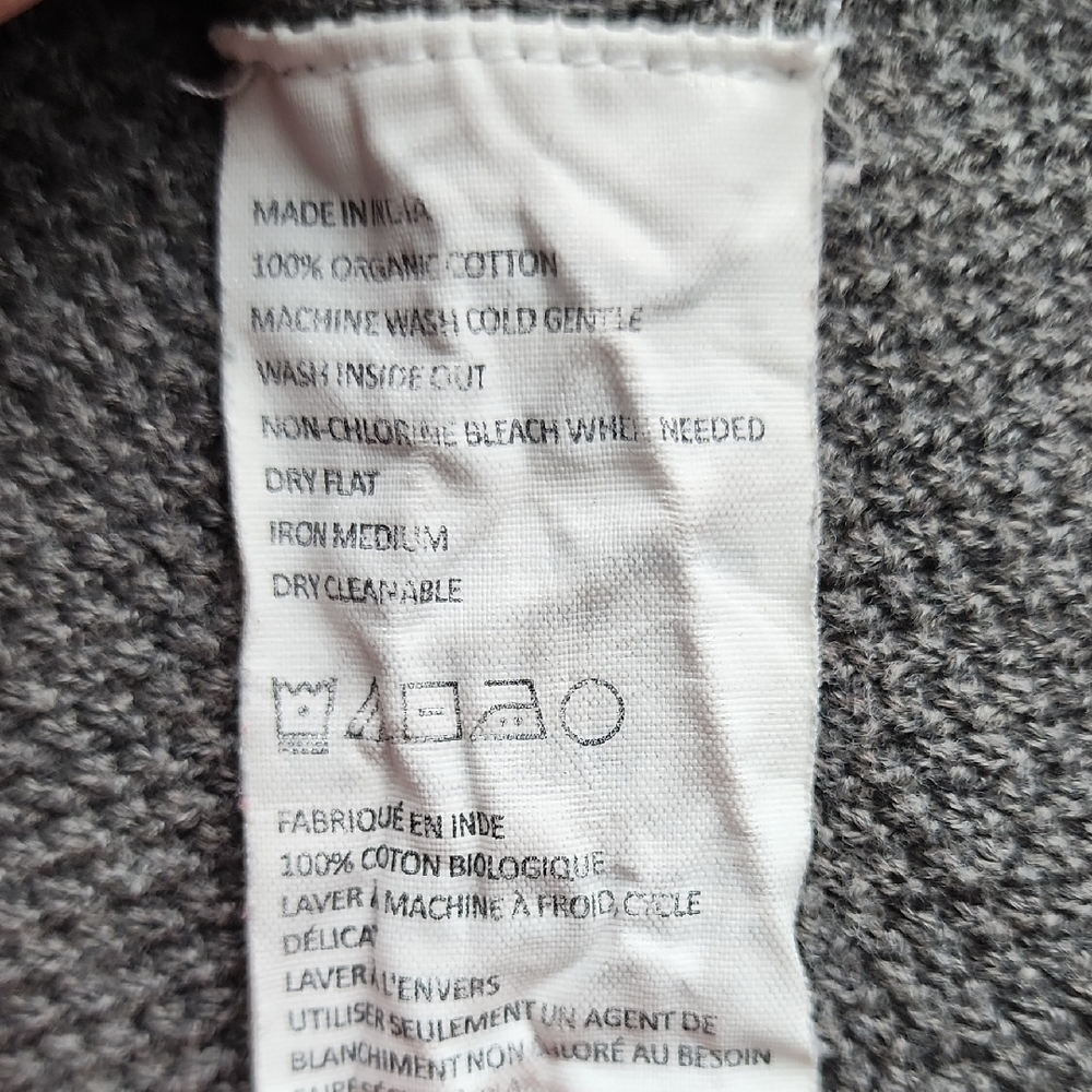 Prana Women's Charcoal Crewneck Sweater - Picture 5 of 9